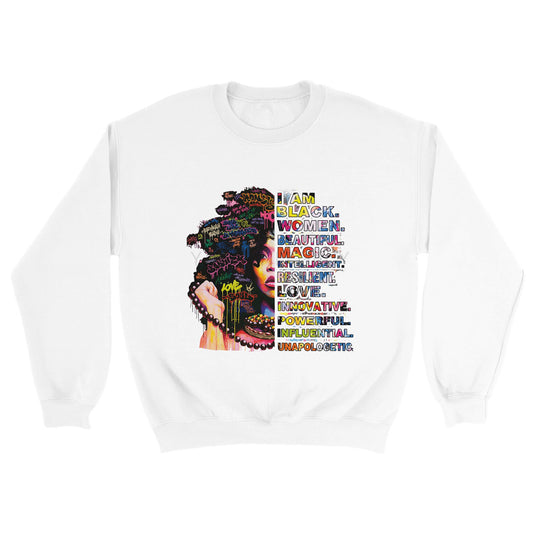 I Am Black Women Sweatshirt