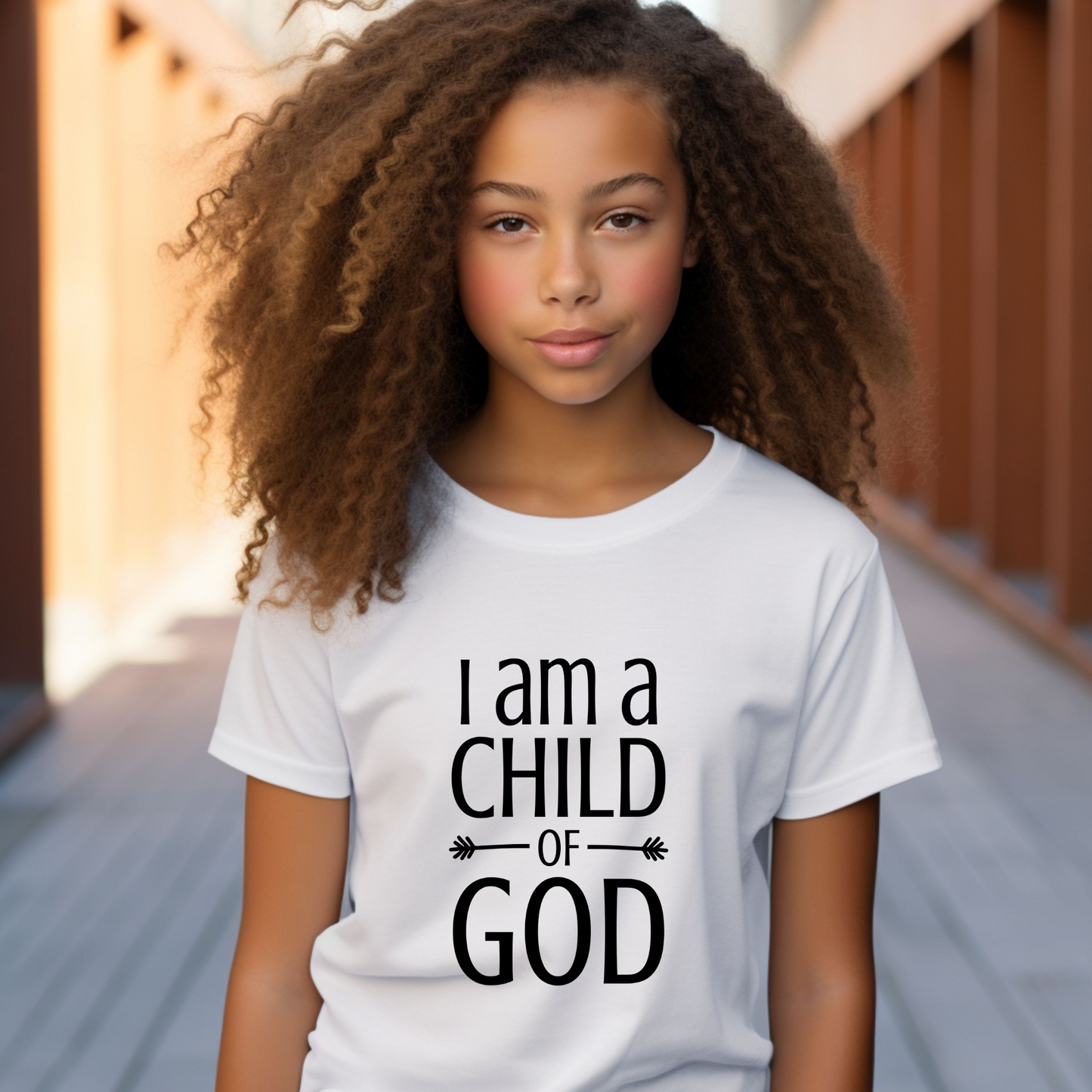 I Am A Child Of God Kids T-shirt