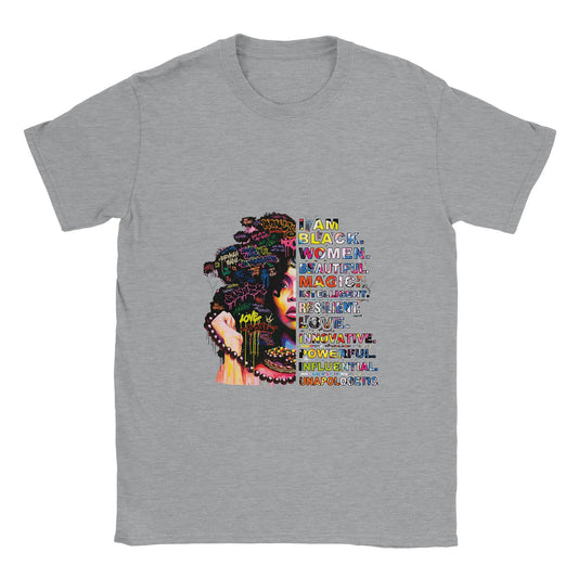 I Am Black Women T-shirt