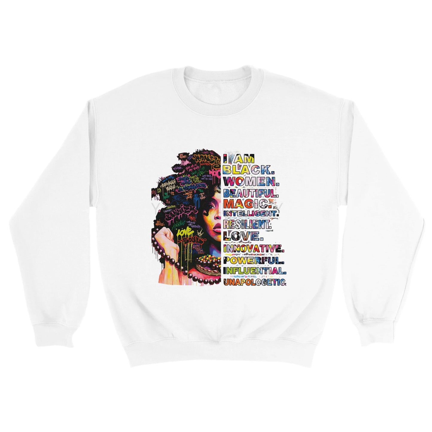 I Am Black Women Sweatshirt