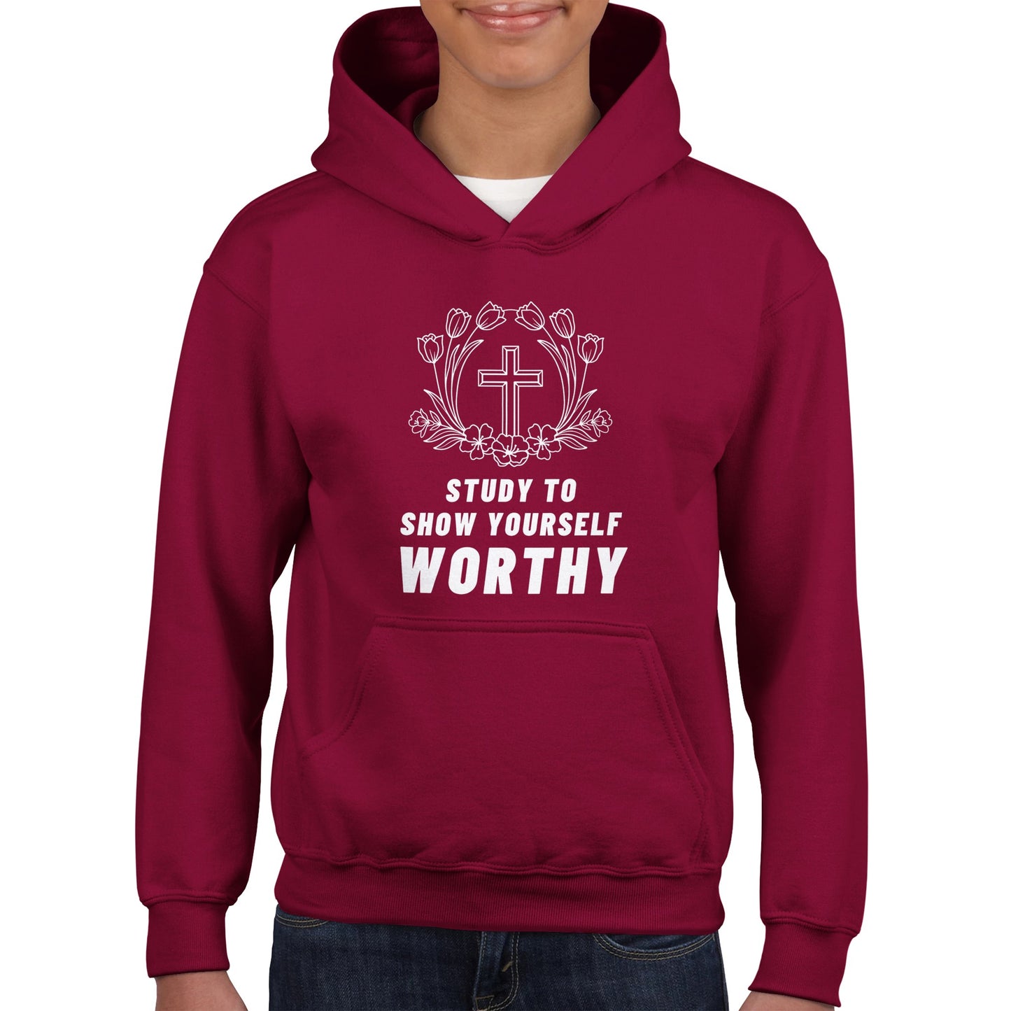 Study to Show Kids Pullover Hoodie