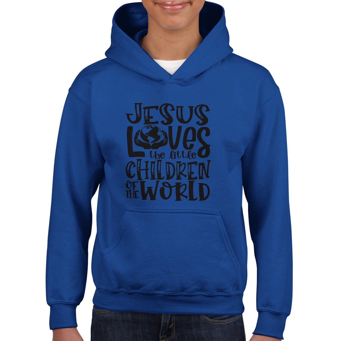 Jesus Loves Kid Hoodie